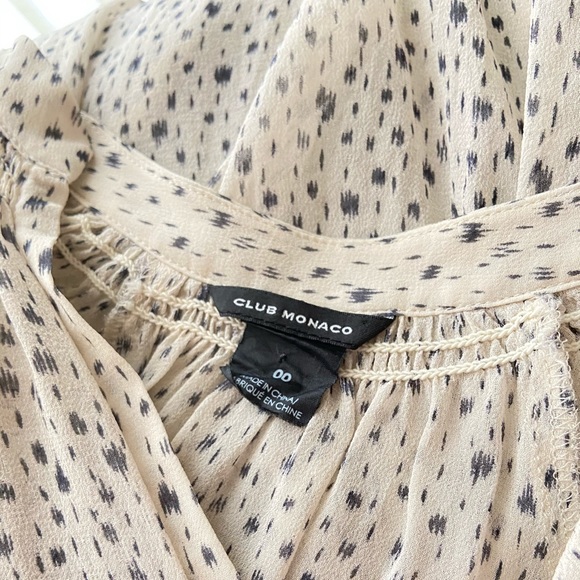 Club Monaco shirred waist mini dress - Picture 5 of 5